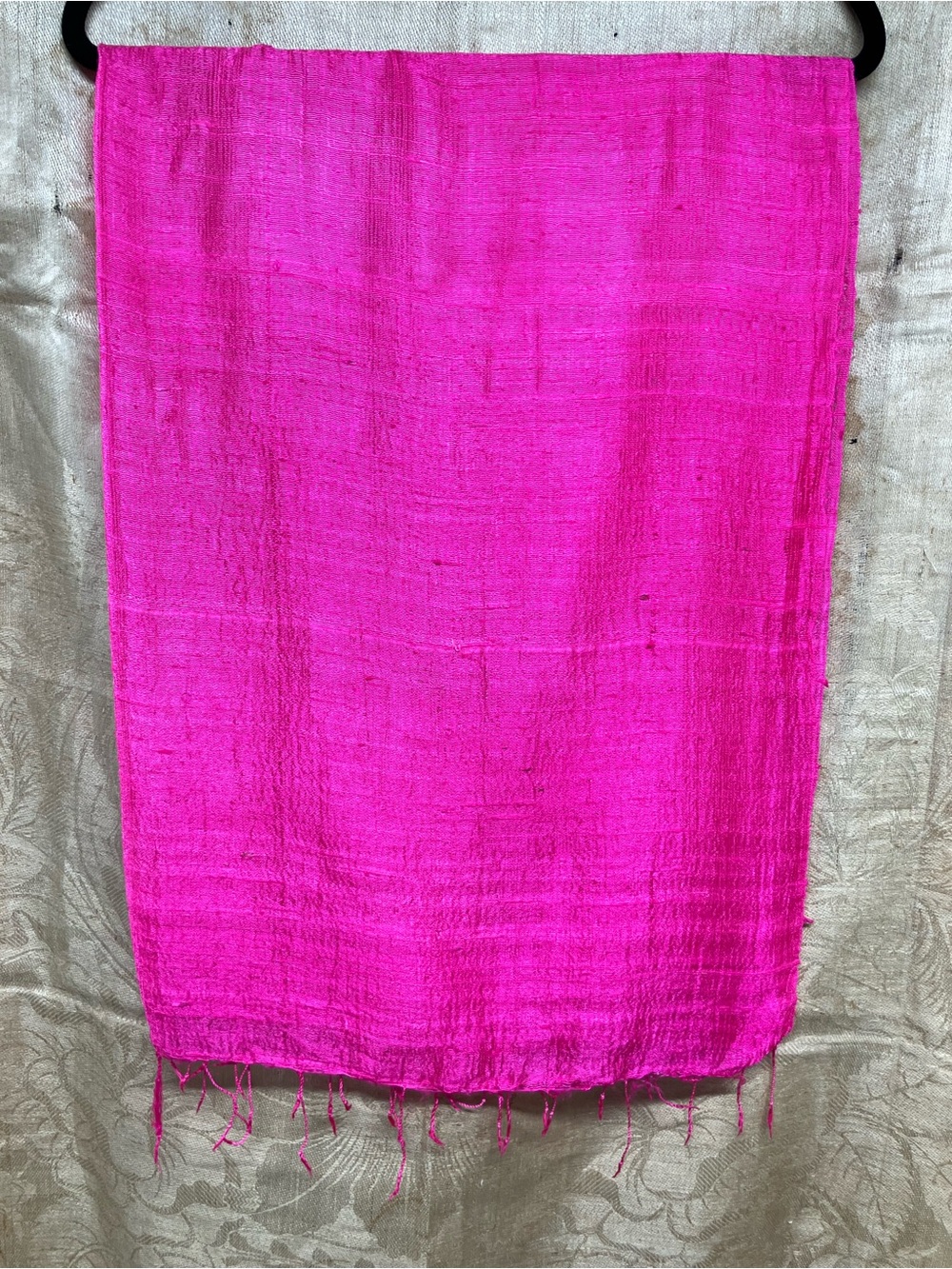 Luxurious Hot Pink Shawl Wrap - Women's Accessories - Picture 2 of 4